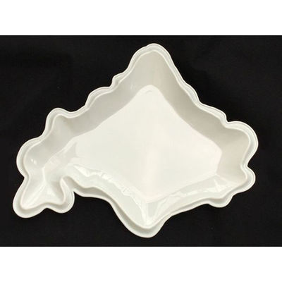 ニシキ 弁当容器 北の大地 白磁  2186000300 100枚(10枚×10)（直送品）