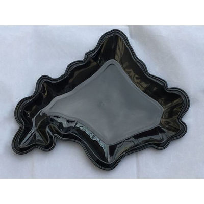 ニシキ 弁当容器 北の大地 黒  2186000600 100枚(10枚×10)（直送品）