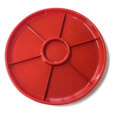 ニシキ オードブル容器 オードブル(48)赤  2370480400 30枚(10枚×3)（直送品）