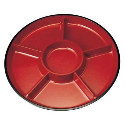 ニシキ オードブル容器 オードブルNM37 黒フチ  2375372250 40枚(10枚×4)（直送品）