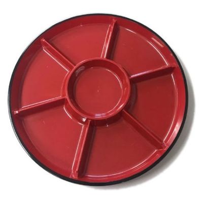 ニシキ オードブル容器 オードブルNM48 黒フチ  2375482250 30枚(10枚×3)（直送品）