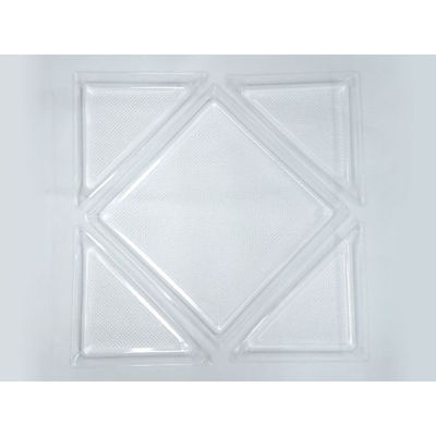 ニシキ 角皿H-40用中仕切A透明 2636018000 40点（直送品）