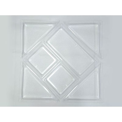 ニシキ 角皿H-40用中仕切C透明 2636038000 40点（直送品）