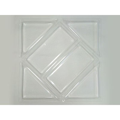 ニシキ 角皿H-40用中仕切D透明 2636048000 40点（直送品）