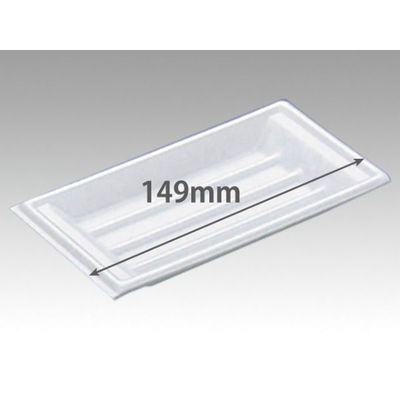 デンカポリマー トレー L-6舟皿小 4697 1袋(100個)（直送品）