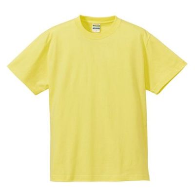United Athle 5001綿Tシャツ S ライトイエロー 500101037 1袋(1個)（直送品）