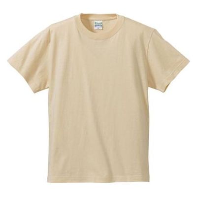United Athle 5001綿Tシャツ XL ナチュラル 500101158 1袋(1個)（直送品）