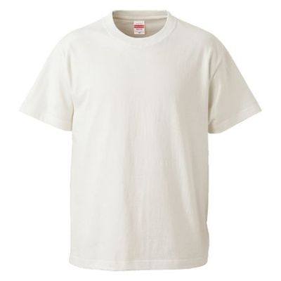 United Athle 5001綿Tシャツ 4L バニラホワイト 500101284 1袋(1個)（直送品）