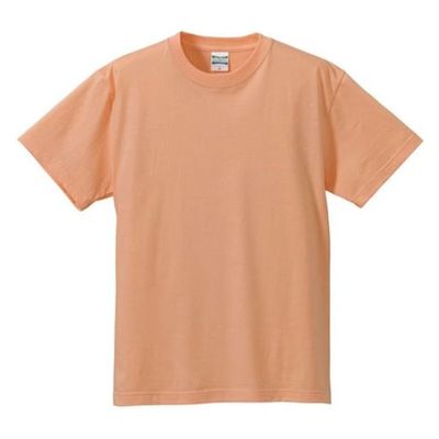 United Athle 5001綿Tシャツ 4L アプリコット 500101296 1袋(1個)（直送品）