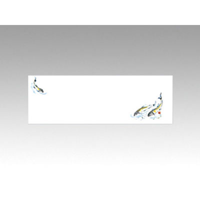 カミイソ産商 テーブルマット おてもとマット No.3219 鮎 77003219 1袋(100枚)（直送品）