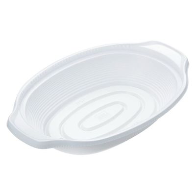 北原産業 軽食容器 STM225-345BL白 本体 BB-9122 800枚(50枚×16)（直送品）