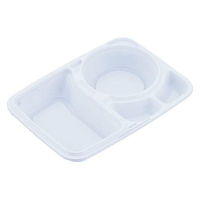 北原産業 カレー容器 KBT-20白 本体 BBT0250 400枚(50枚×8)（直送品）