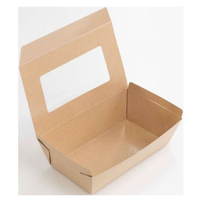 北原産業 紙箱 テイクボックス150FPUB(PP)窓付 CE20710 400箱(25箱×16)（直送品）