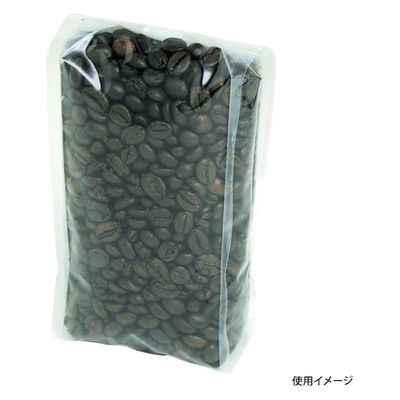 ヤマニパッケージ コーヒー用袋 ブレスパック200g 透明 COT-500 2000枚（200枚×10）（直送品）