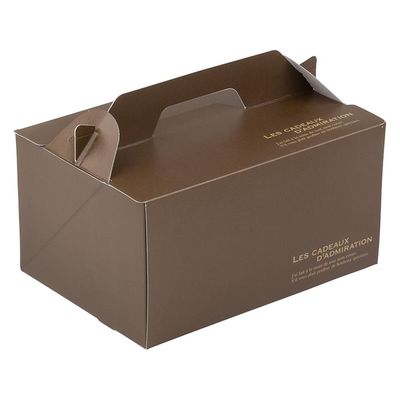 ヤマニパッケージ  ケーキ箱 サイドオープンキャリー アメール #7 DE-247 200箱(50箱×4)（直送品）