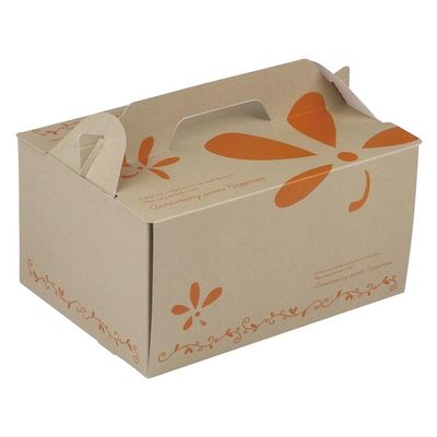 ヤマニパッケージ  ケーキ箱 サイドオープンキャリー シトロン #7 DE-257 200箱(50箱×4)（直送品）