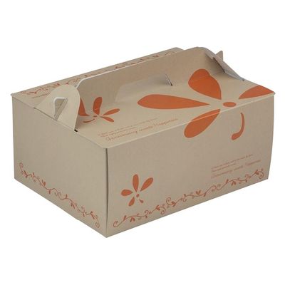 ヤマニパッケージ  ケーキ箱 サイドオープンキャリー シトロン #8 DE-258 200箱(50箱×4)（直送品）