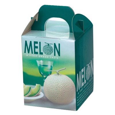 ヤマニパッケージ 青果用贈答箱 ビリジスメロン1ヶ入 L-2083 100箱（10箱×10）（直送品）