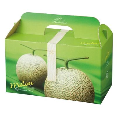 ヤマニパッケージ 青果用贈答箱 ジュエルメロン2ヶ入 L-2114 50箱（10箱×5）（直送品）
