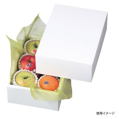 ヤマニパッケージ 青果用贈答箱 ホワイト2 LTO-2 40箱（1箱×40）（直送品）