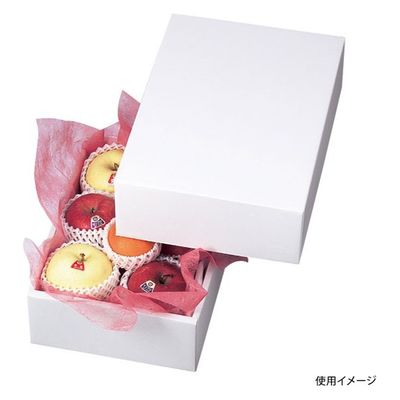 ヤマニパッケージ 青果用贈答箱 ホワイト3 LTO-3 40箱（20箱×2）（直送品）