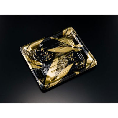 リスパック 刺身・鮮魚容器 わざ盛20B ささはく金 FLHD071 1袋(50個)（直送品）