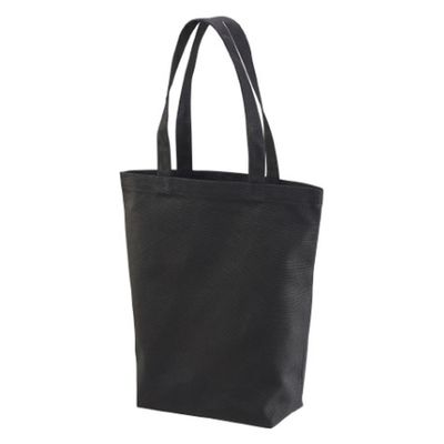 United Athle エコバッグ 1460-01 キャンバストートバッグ ブラック M 14600132 1袋(1個)（直送品）