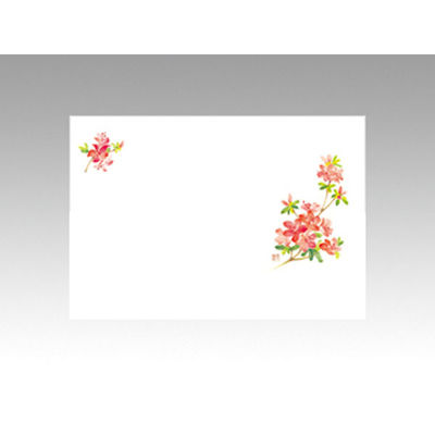 カミイソ産商 テーブルマット 尺3寸 No.267 さつき 72000267 1袋(100枚)（直送品）