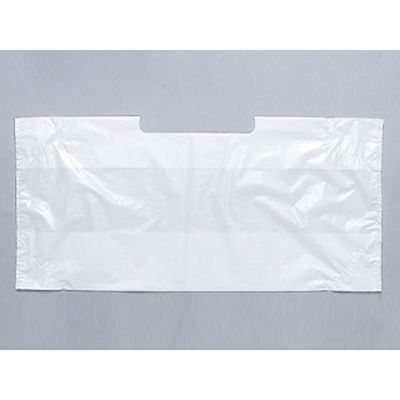 福助工業 弁当用レジ袋 キャリーバッグ ランチ 大 乳白 0488550 1袋(100個)（直送品）