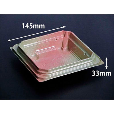 リスパック 丼・重 バイオデリカ 枠重 145B K-しきおり桃 RHBN604 1袋(50個)（直送品）