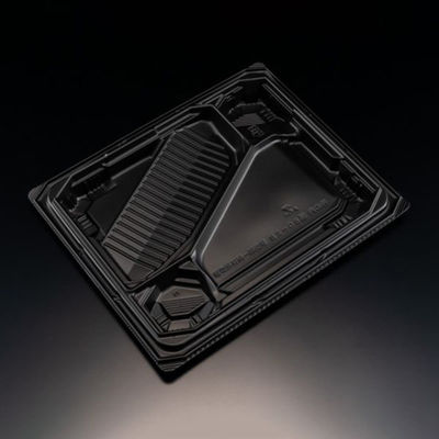 リスパック 弁当容器 バイオ 枠の内 揚80-2B 黒 RHBP301 1袋(50個)（直送品）