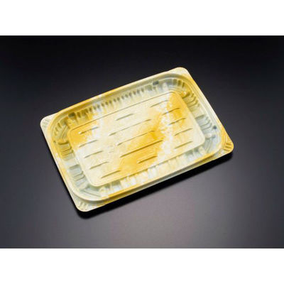 リスパック 惣菜容器 バイオデリカ キープ330BA K-おんわイエロー RHIK583 1袋(50個)（直送品）