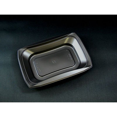 リスパック 弁当容器 バイオデリカ TP丼 40B 黒 耐寒 RHTK151 1袋(50個)（直送品）