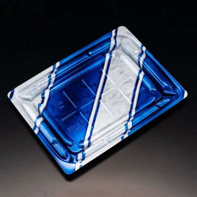 リスパック 惣菜容器 バイオデリカ優枠20-15B K-ルネ青 RHBU707 1袋(50個)（直送品）