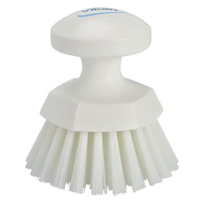 ヴァイカン ブラシ ハンドブラシ(丸)ホワイト 38855 1個（直送品）