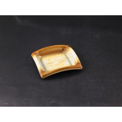 リスパック 惣菜容器 バイオデリカ リッジ12B メイプルウッド RHBH047 1袋(50個)（直送品）