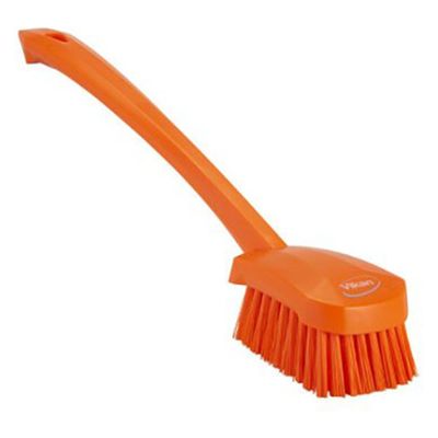 ヴァイカン ブラシ ロングハンドルブラシ（ハード）オレンジ 41867 1個（直送品）
