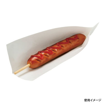 福助工業 惣菜袋 オープンパック Fー22 無地 00198805 1袋(100個)（直送品）