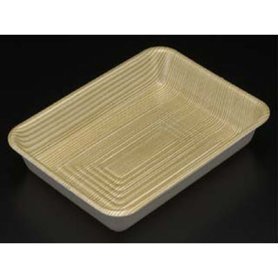 リスパック トレー GP550深 1P50 木目 FLGP535 1袋(50個)（直送品）