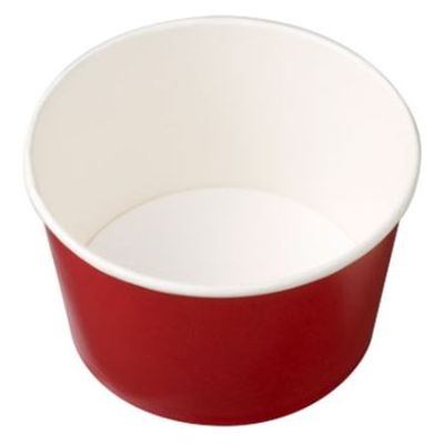 ケーピープラテック 紙フードカップ KM-140-850 本体 赤 54952 1袋(50個)（直送品）