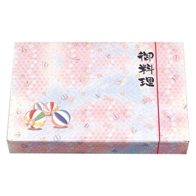 北原産業 仕出弁当 90-60恋夢 ワンピース 紙ボックス 本体 150180 1袋(50個)（直送品）