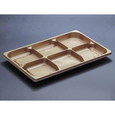 リスパック 弁当容器 饗膳 150中皿6 ひかり RHHK573 1袋(50個)（直送品）