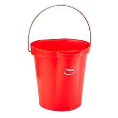 ヴァイカン ハイジーンバケット 6L レッド 56884 1個（直送品）