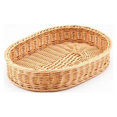 トーダイ 樹脂バスケット BB-4028T-IV小判型 バスケット 40型 高 アイボリー 01028TIV 1袋(1個)（直送品）