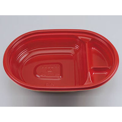 シーピー化成 どんぶり容器 BF丼内24 赤杉本体 0142024001215 1袋(50個)（直送品）