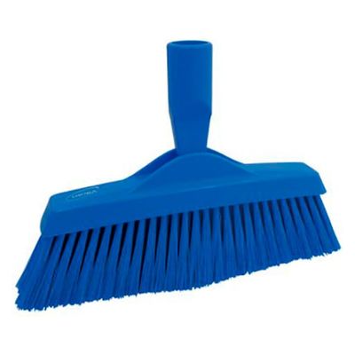 ヴァイカン ブラシ フロアブルーム ソフト ブルー 31303 1個（直送品）