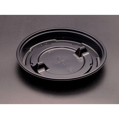 リスパック 弁当容器 饗膳 丸20B 黒 RHHK751 1袋(50個)（直送品）