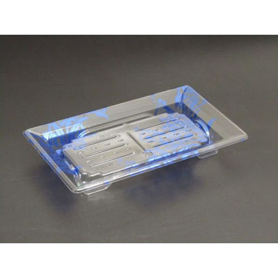 リスパック 寿司容器 バイオPET ふれあい20-12B はまい青 FABP083 1袋(50個)（直送品）