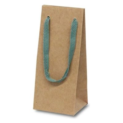 ベルベ 紙袋 スリムボトルバッグ （S）クラフト 1768 100枚（10枚×10）（直送品）