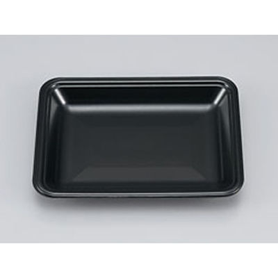 シーピー化成 トレー 新LL15-25黒 0551215250520 1袋(100個)（直送品）